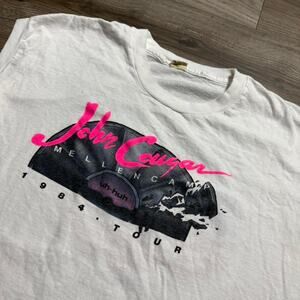 Vintage 1984 John Cougar Mellencamp Concert Tour Tank XL